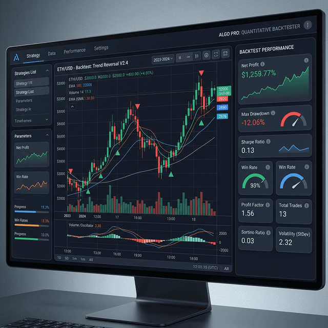 TradeMade High-Precision Strategy Backtesting Interface